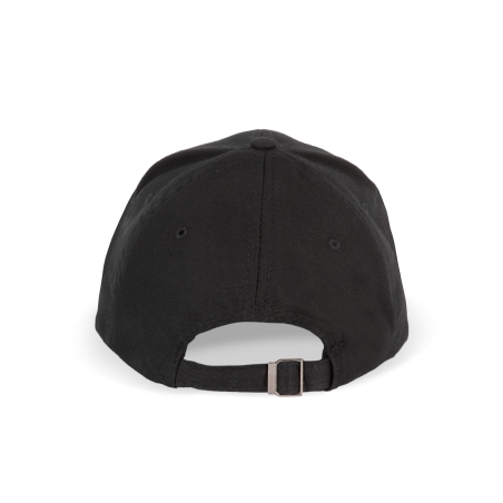 Casquette 6 panneaux sandwich contrasté Noir/Rouge K-up – vue 2