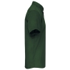 Chemise popeline polycoton manches courtes Vert Kariban – vue 3
