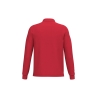 Polo Manches Longues Homme Rouge Kariban – 220 g/m² – vue 2