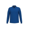 Polo manches longues homme Bleu Royal Blue Kariban
