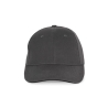 Casquette 6 panneaux sandwich contrasté Gris K-up