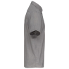 Chemise popeline polycoton manches courtes gris homme Kariban – vue 3