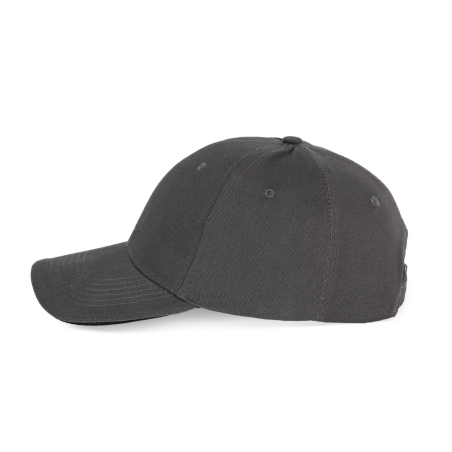 Casquette 6 panneaux sandwich contrasté Gris K-up – vue 3
