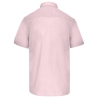 Chemise Popeline Manches Courtes Rose Kariban – Coupe Large – vue 2