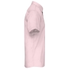 Chemise Popeline Manches Courtes Rose Kariban – Coupe Large – vue 3