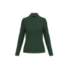 Polo manches longues femme Kariban Vert Forest Green