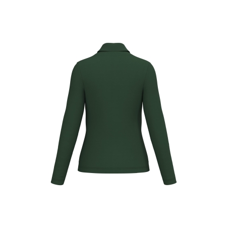 Polo manches longues femme Kariban Vert Forest Green – vue 2