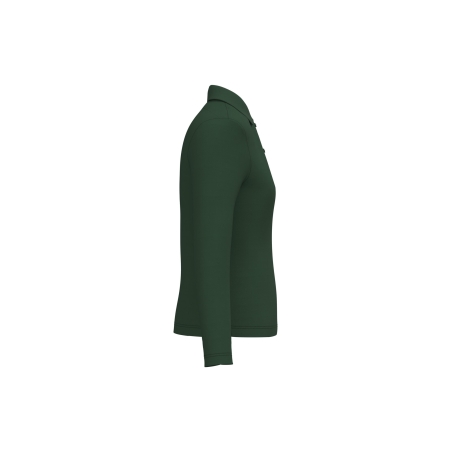 Polo manches longues femme Kariban Vert Forest Green – vue 3