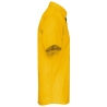 Chemise Popeline Polycoton Manches Courtes Jaune Kariban – vue 3