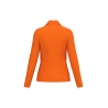 Polo manches longues femme Orange Kariban – 220 g/m² – vue 2