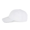 Casquette 6 panneaux sandwich contrasté Blanc/Marine K-up – vue 3