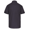 Chemise Popeline Polycoton Manches Courtes Gris Kariban – vue 2