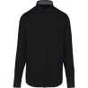 Chemise coton manches longues Nevada Noir – Kariban