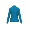 Polo manches longues femme Bleu Tropical Blue Kariban – vue 2