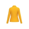 Polo manches longues femme Jaune 220 g/m² Kariban – vue 2