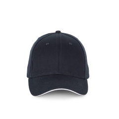 Casquette sandwich contrasté 6 panneaux Marine - K-up