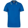 Polo Maille Piquée Homme Bleu Royal Kariban – Liserés Contrastés