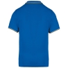 Polo Maille Piquée Homme Bleu Royal Kariban – Liserés Contrastés – vue 2
