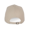 Casquette 5 panneaux Beige & White K-up – personnalisable – vue 2