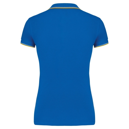 Polo Manches Courtes Femme Kariban Bleu Royal – Gamme Sailing – vue 2