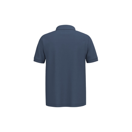 Polo piqué manches courtes homme Bleu (Deep Blue) – Kariban – vue 2