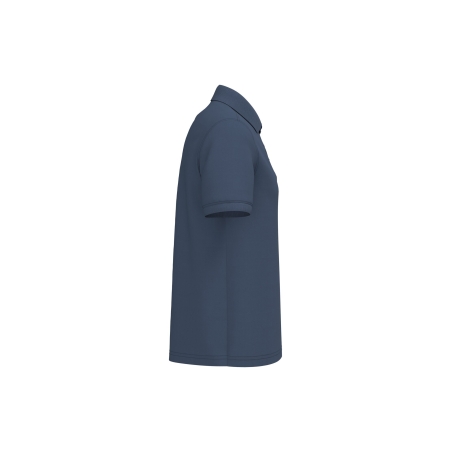 Polo piqué manches courtes homme Bleu (Deep Blue) – Kariban – vue 3