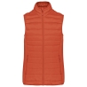 Bodywarmer femme ultra-léger Kariban Orange Burnt Ochre