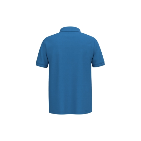 Polo Piqué Manches Courtes Bleu Roi Kariban – Homme – vue 2