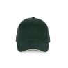 Casquette 5 panneaux Forest Green / Beige K-up – Vert