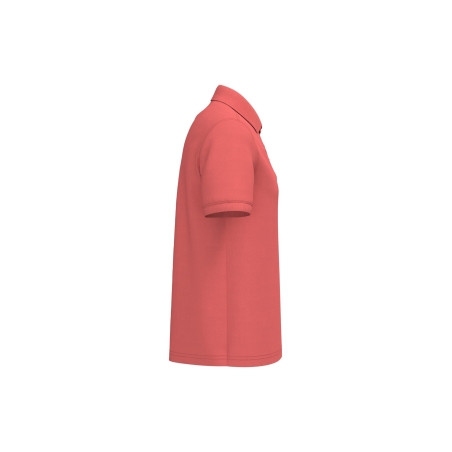 Polo piqué homme manches courtes Kariban – Corail – vue 3