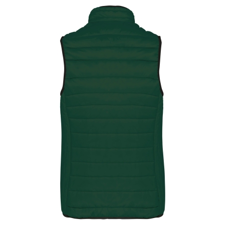 Bodywarmer femme sans manches vert forest Kariban – vue 2
