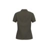 Polo piqué femme manches courtes Dark Khaki Kariban – vue 2