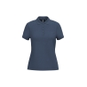 Polo Piqué Manches Courtes Femme Bleu Kariban