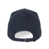 Casquette 5 panneaux Marine & Jaune K-up – Coton 260 g/m² – vue 2