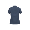 Polo Piqué Manches Courtes Femme Bleu Kariban – vue 2