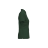 Polo piqué coton femme manches courtes vert forest Kariban – vue 3