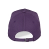 Casquette 5 panneaux Violet / Gris foncé K-up – Coton 260 g/m² – vue 2