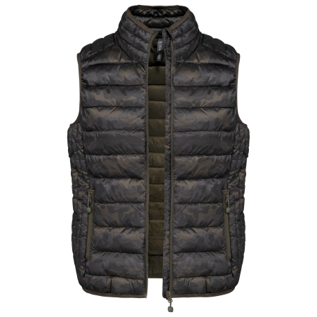 Bodywarmer sans manches femme Jungle Camo Kariban – vue 5