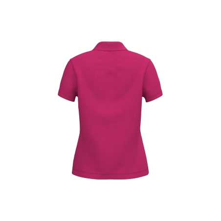 Polo piqué manches courtes femme Fuchsia – Kariban – vue 2