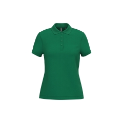 Polo piqué manches courtes femme Kariban Vert Kelly Green