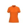 Polo piqué manches courtes femme Kariban Orange