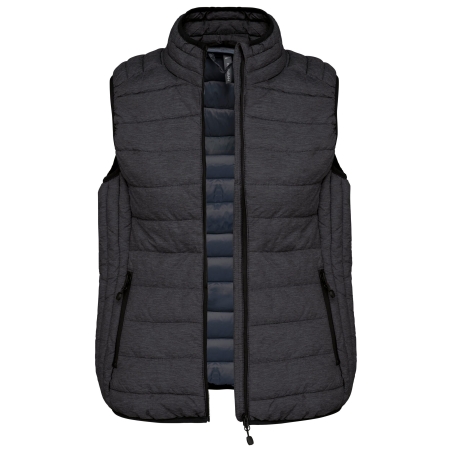 Bodywarmer sans manches femme Kariban – Gris chiné – vue 5