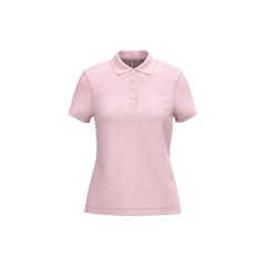 Polo piqué manches courtes femme Rose Kariban