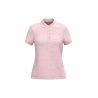 Polo piqué manches courtes femme Rose Kariban