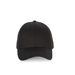 Casquette 6 panneaux Noir K-up – Personnalisable