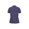 Polo piqué manches courtes femme Kariban Violet – vue 2
