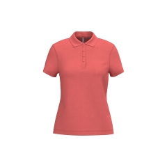 Polo piqué manches courtes femme Corail – Kariban
