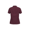 Polo piqué manches courtes femme Kariban Bordeaux – vue 2