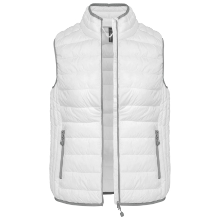 Bodywarmer sans manches femme Kariban – Blanc personnalisable – vue 5