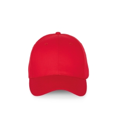 Casquette 6 panneaux Rouge K-up – Personnalisable